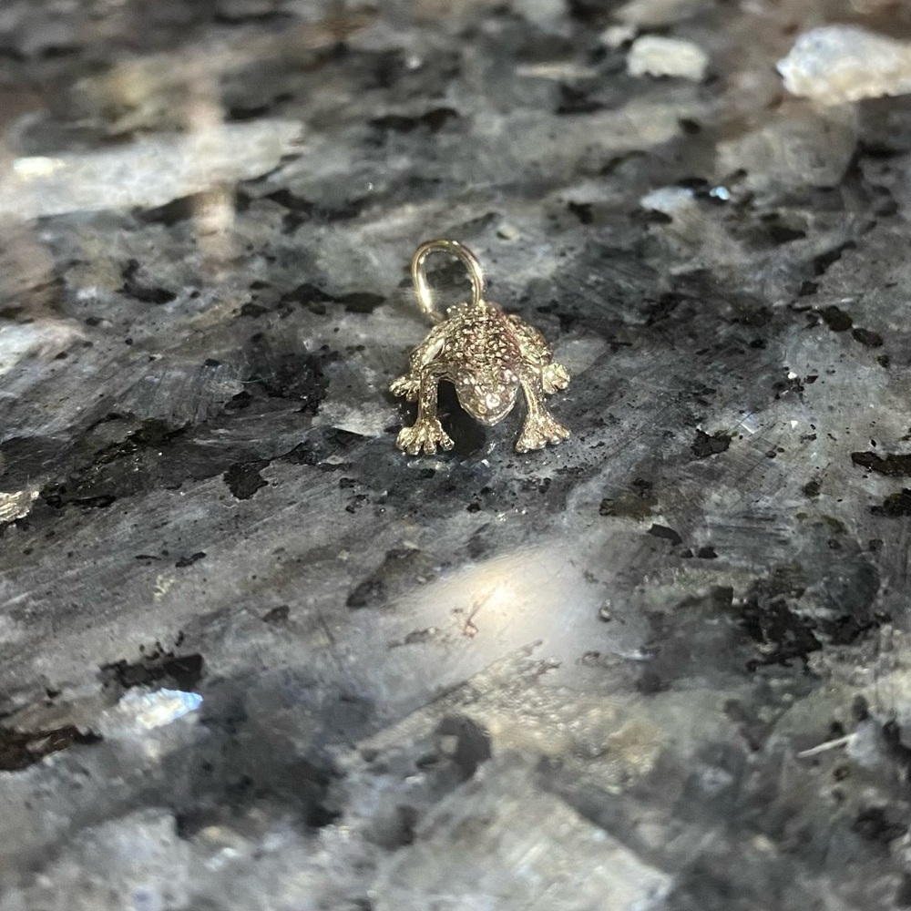 Vintage Frog Charm
